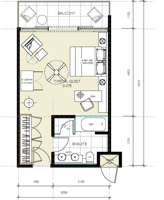 The Royal Meridien Hotel - Typical Over Water Suite